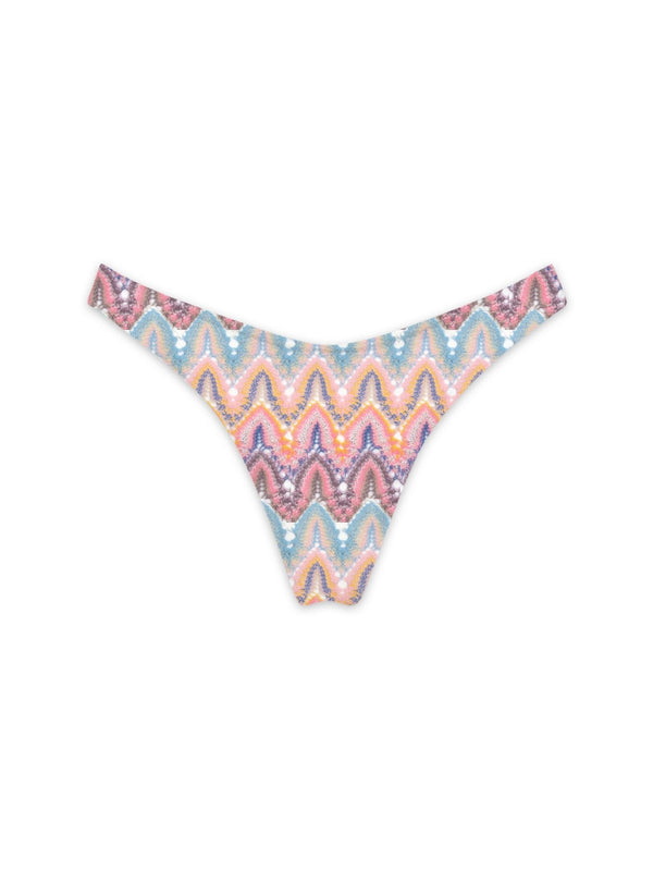 Slip, tanga e culotte Donna Mc2 Saint Barth - Naomi slip mare RACHEL TWIST PASTEL - Multicolore