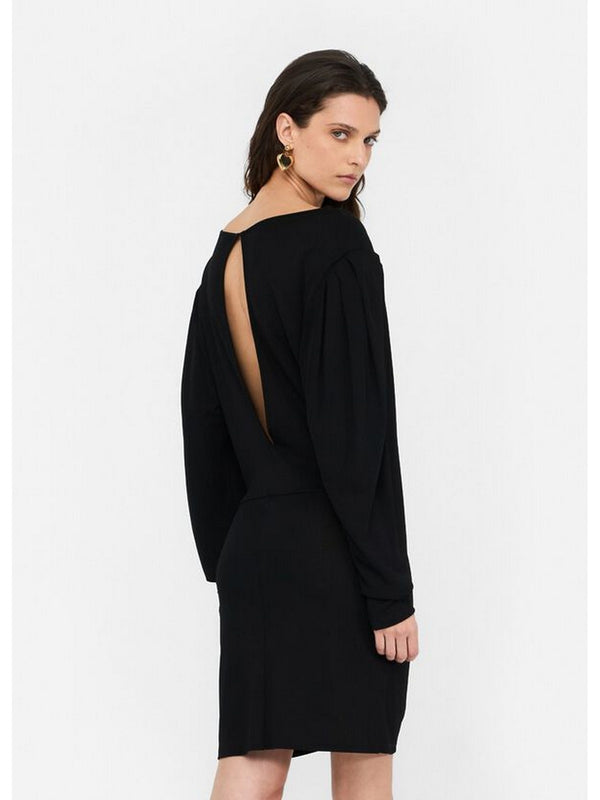 Vestiti da cocktail Donna Liu Jo - Abito drappeggiato - Nero