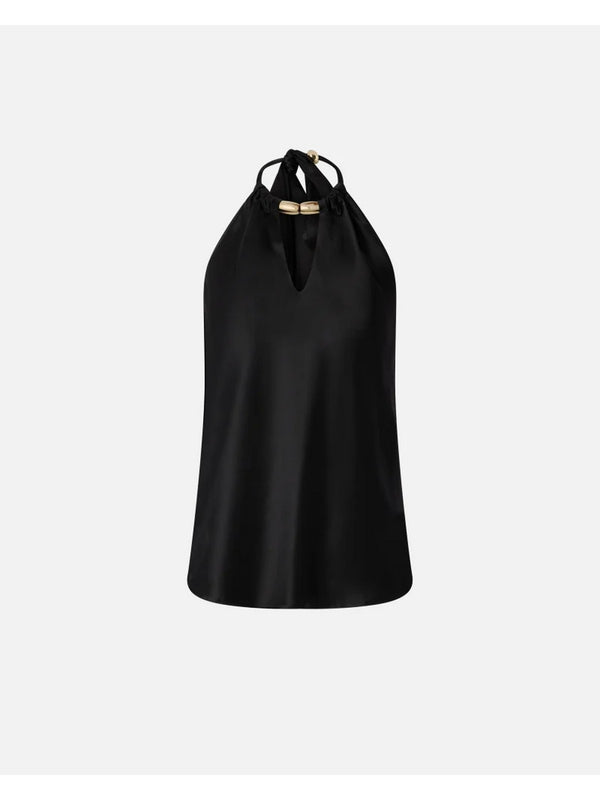 Canotte e top Donna Pinko - Briscola Top - Nero