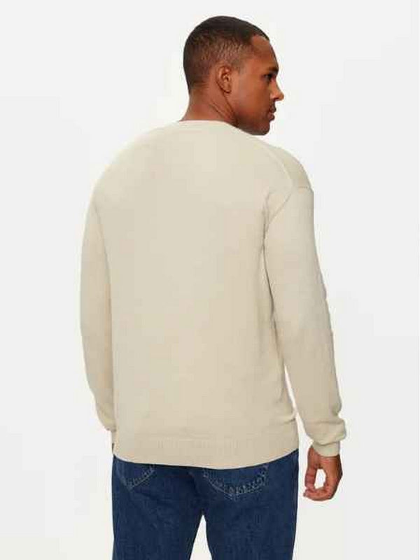 Maglie Uomo Calvin Klein - Maglione Intrasia - Beige