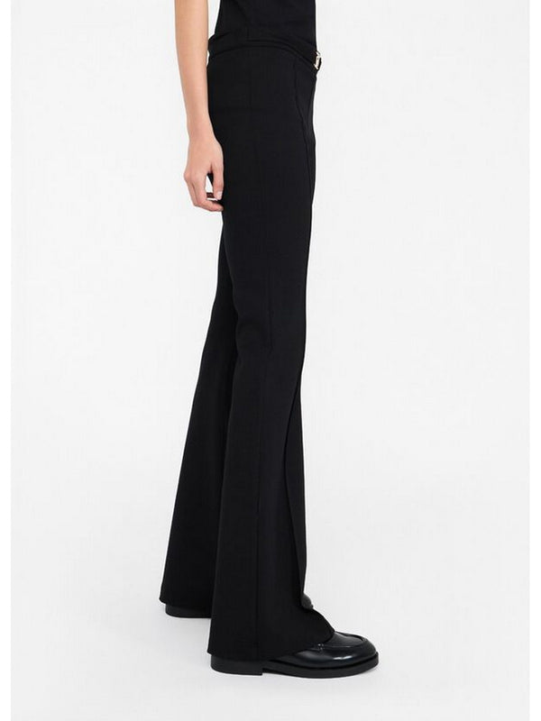 Pantaloni Donna Liu Jo - Pantaloni flare con cintura - Nero