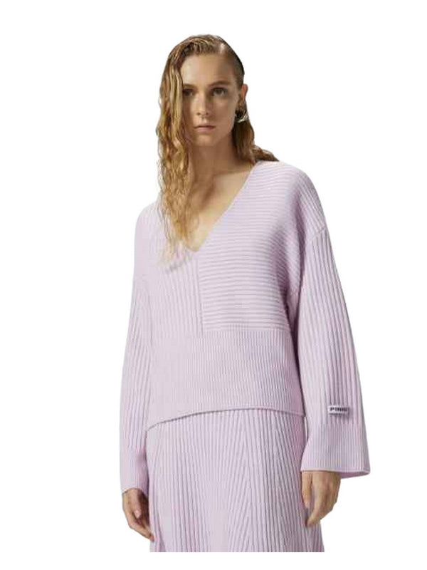 Maglioni Donna Pinko - Aphrodite Giant Maglia - Rosa