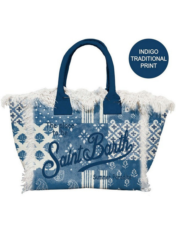 Borse a spalla Donna Mc2 Saint Barth - Borsa Vanity Patch Indigo 61 - Blu