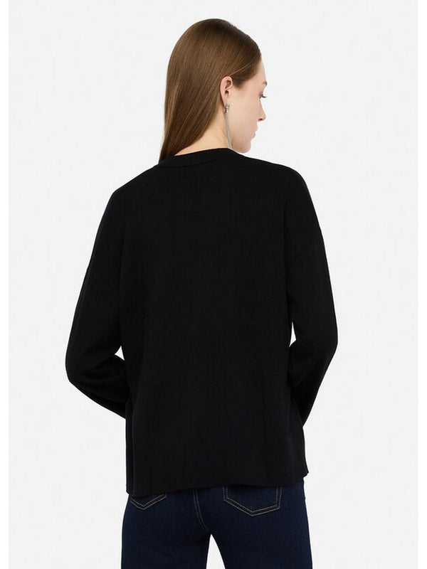 Maglie Donna Liu Jo - Maglia in misto lana - Nero