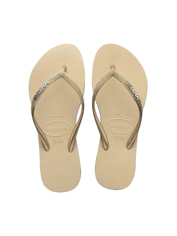 Infradito Donna Havaianas - Havaianas Slim Sparkle - Sabbia