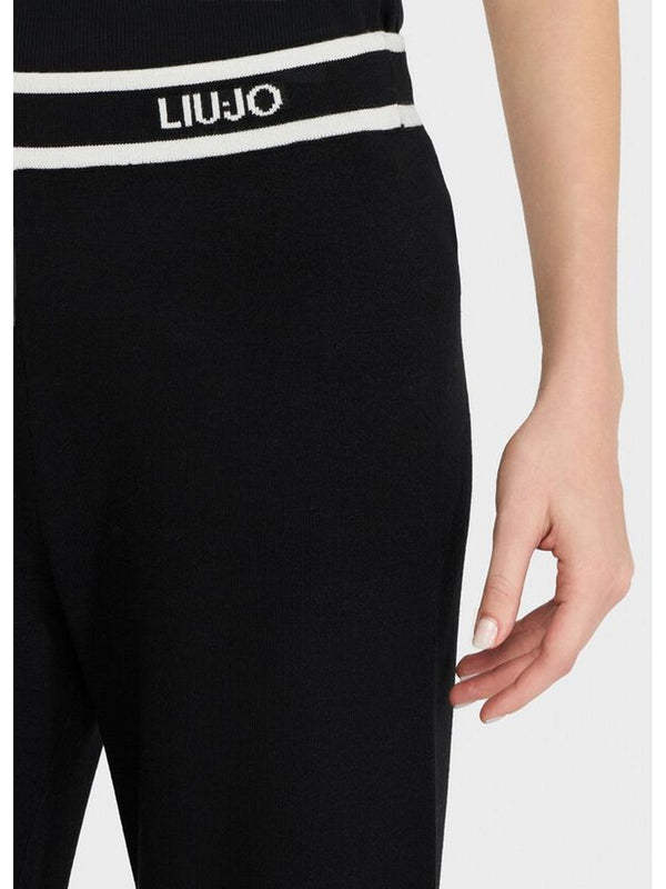 Pantaloni Donna Liu Jo - Pantaloni in maglia - Nero