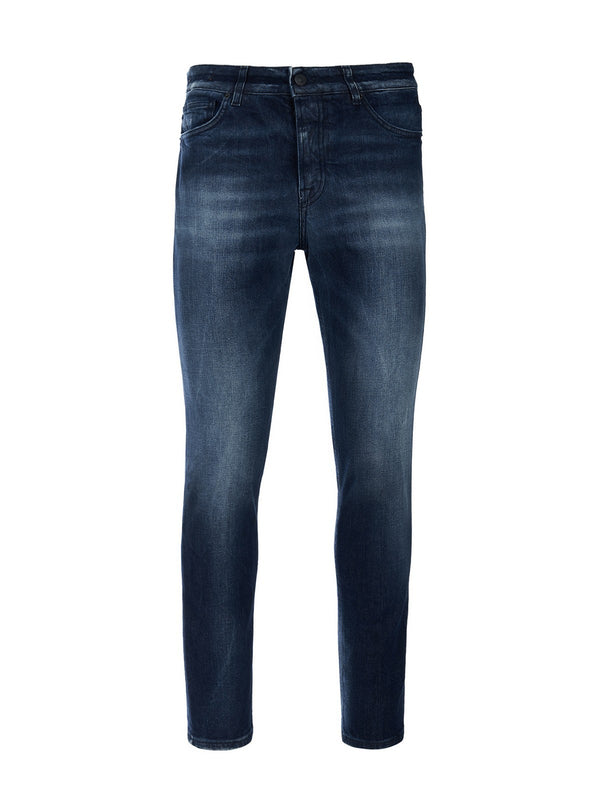 Jeans Uomo Michael Coal - Jeans DAVID Capri Slim W604 - Blu