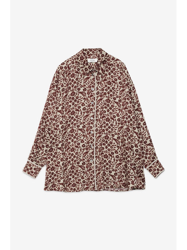 Bluse e camicie Donna ottod'Ame - Camicia in viscosa - Marrone