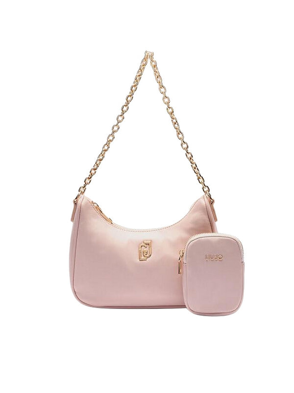 Borse a tracolla Donna Liu Jo - Borsa piccola con charm - Cipria