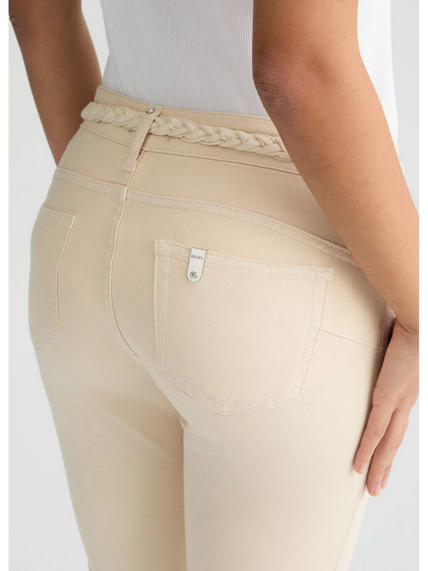 Pantaloni Donna Liu Jo - Pantaloni skinny con cintura - Beige