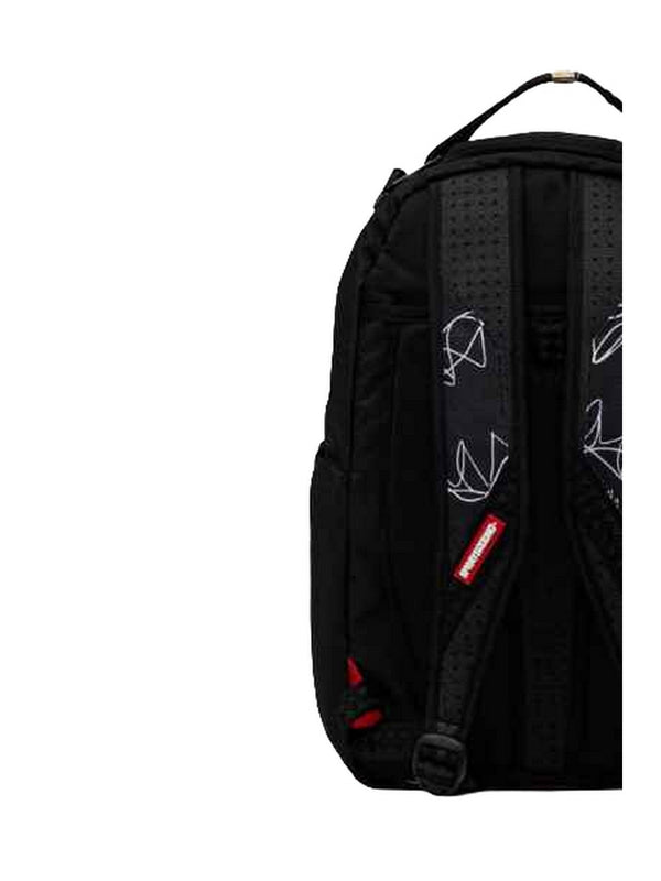 Zaino monospalla Uomo Sprayground - Zaino Success Scribble Shark - Nero