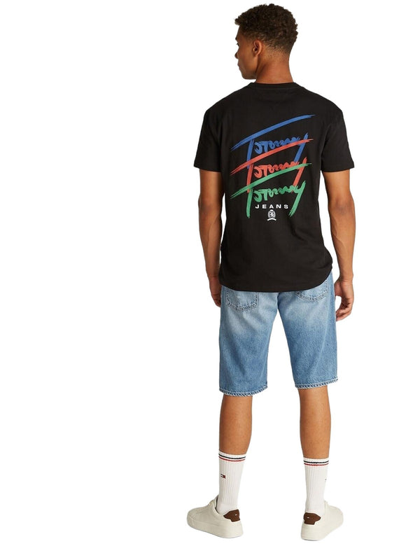 T-shirt Uomo Tommy Hilfiger - T-Shirt - Nero