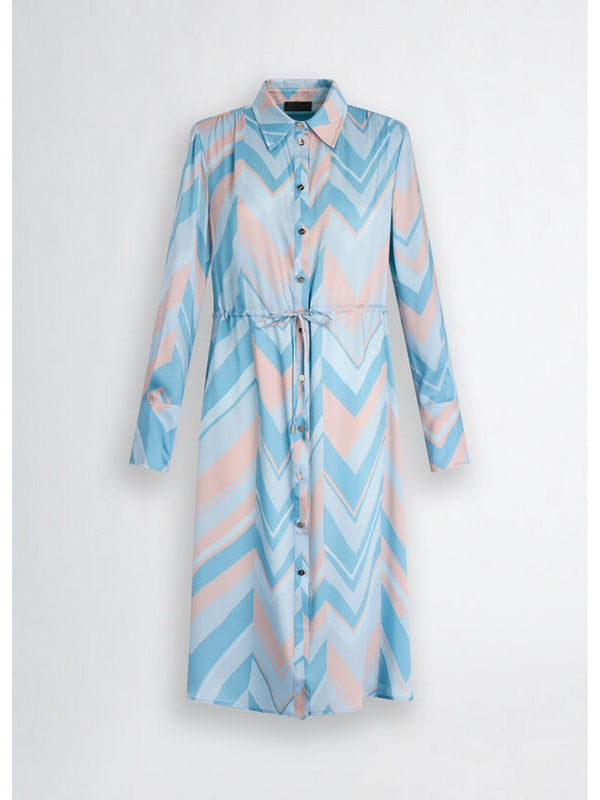 Vestiti casual Donna Liu Jo - Abito chemisier - Azzurro