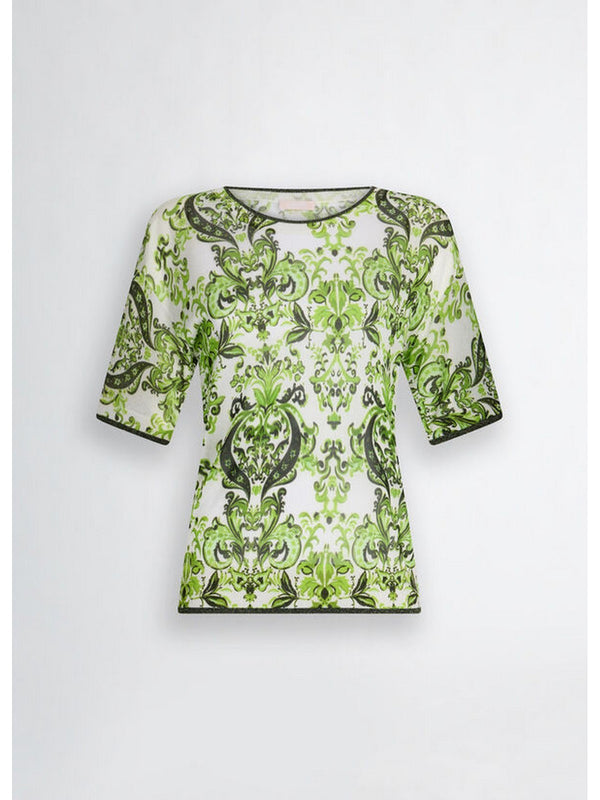 T-shirt Donna Liu Jo - T-shirt in maglia stampata - Verde