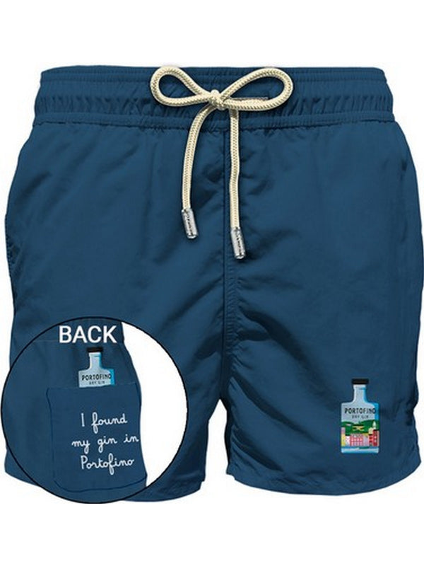 Pantaloncini e calzoncini Uomo Mc2 Saint Barth - Costume Gustavia PORTOFINO DRY GIN - Blu
