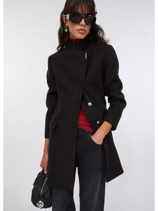 Cappotti Donna Liu Jo - Cappotto in panno double - Nero
