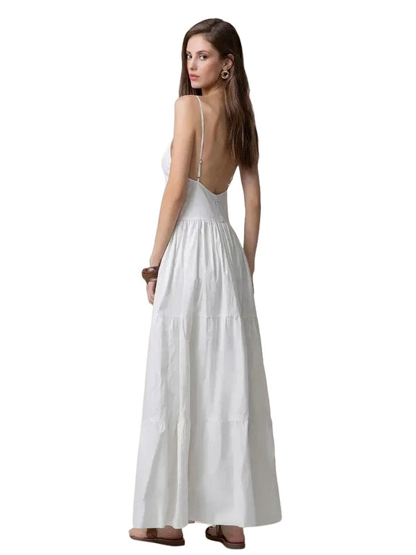 Vestiti da sera e cerimonia Donna Me Fui - Vestito lungo - Bianco