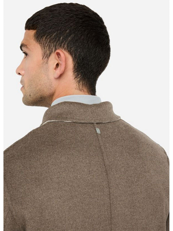 Cappotti Uomo LIU JO UOMO - Cappotto reversibile in lana - Beige