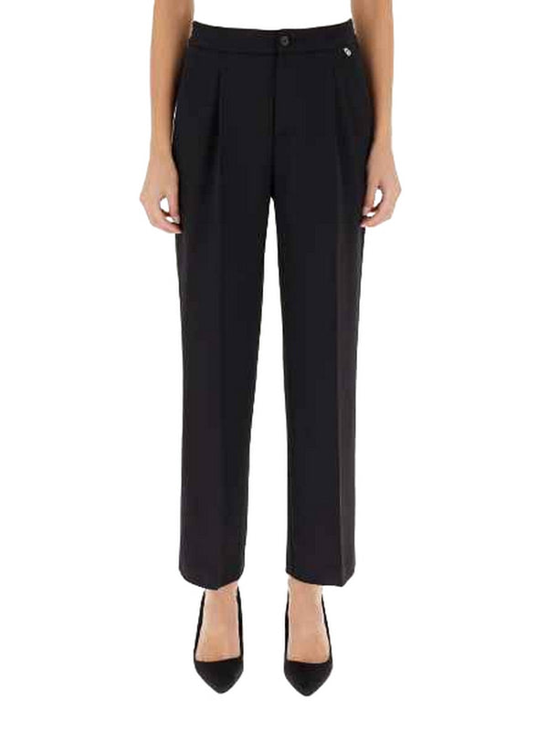 Pantaloni Donna Liu Jo - Pantalone Flare L.W - Nero