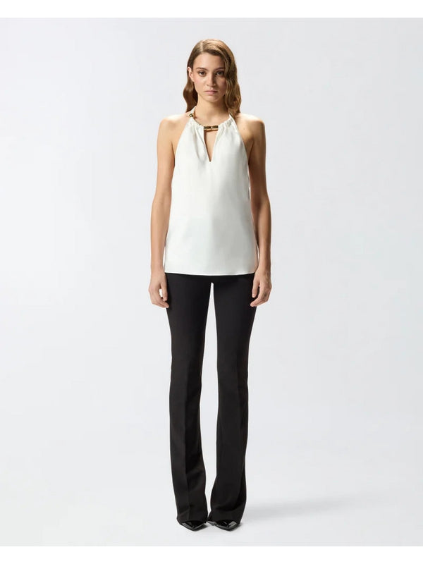 Canotte e top Donna Pinko - Briscola Top - Bianco
