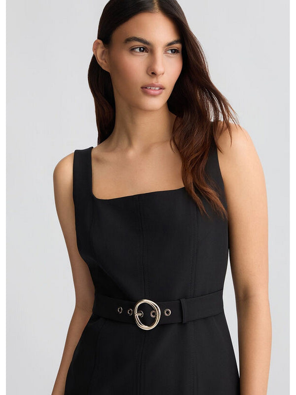 Vestiti da cocktail Donna Liu Jo - Tubino nero con cintura - Nero