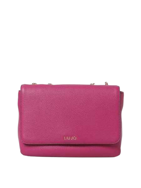 Borse a tracolla Donna Liu Jo - Borsa a tracolla con logo - Fucsia