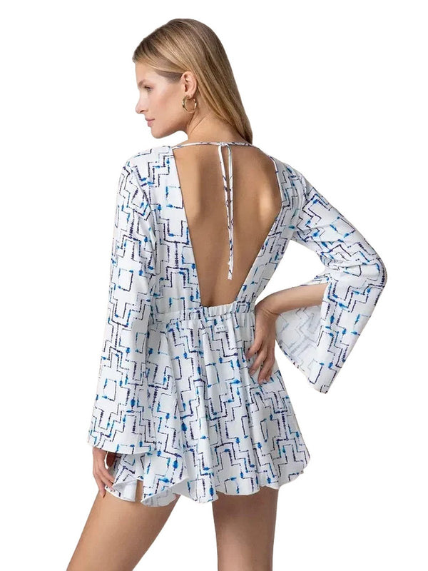 Vestiti casual Donna Me Fui - Vestito Corto - Bianco