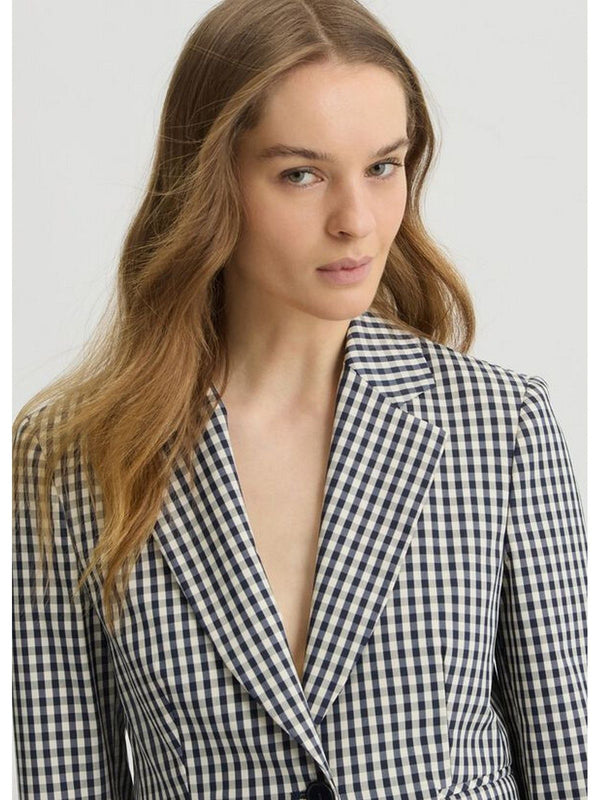 Giacche Donna Liu Jo - Blazer check - Blu