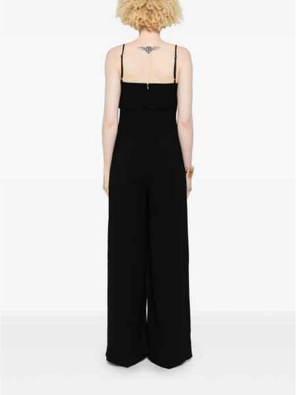 Tute senza manica Donna Liu Jo - Tuta elegante con fiocco - Nero
