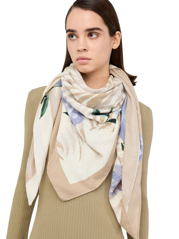 Foulard Donna Liu Jo - Foulard Flowzebr - Beige