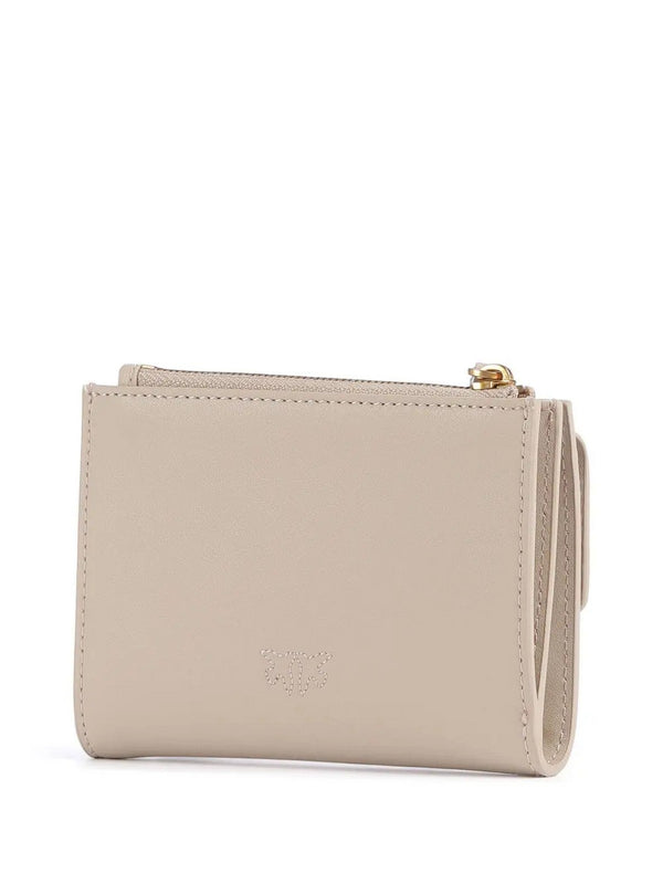 Portafogli Donna Pinko - Portafoglio Compatto - Beige