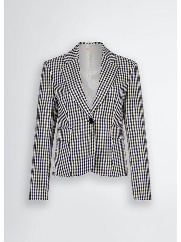 Giacche Donna Liu Jo - Blazer check - Blu