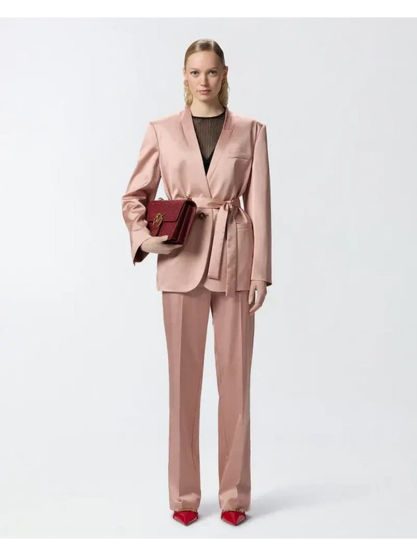 Pantaloni Donna Pinko - Panuro Pantalone - Salmone