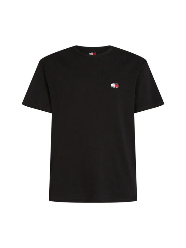 T-shirt Uomo Tommy Hilfiger - t-shirt BADGE LOGO - Nero