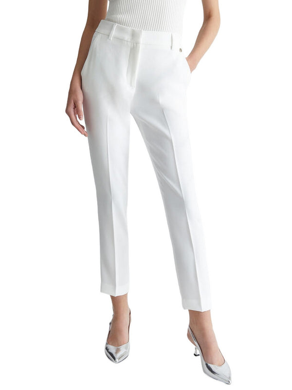 Pantaloni Donna Liu Jo - Pantalone Cigarette - Bianco