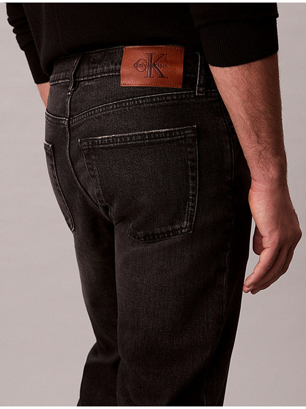 Jeans Uomo Calvin Klein - Jeans Straight Standard - Nero
