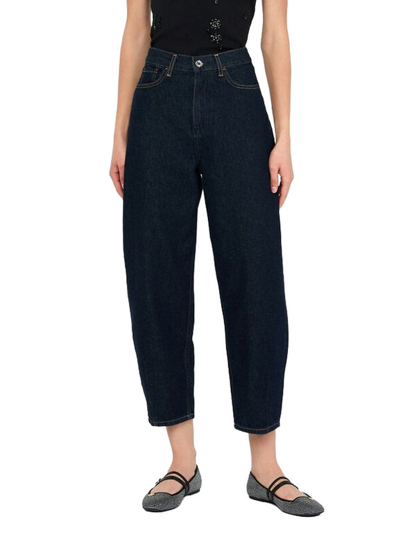 Jeans Donna Liu Jo - Jeans New Barrel H.w - Blu