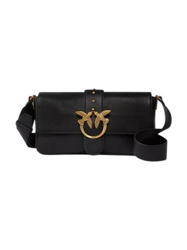 Borse a tracolla Donna Pinko - Borsa Love One Classic Slouchy - Nero