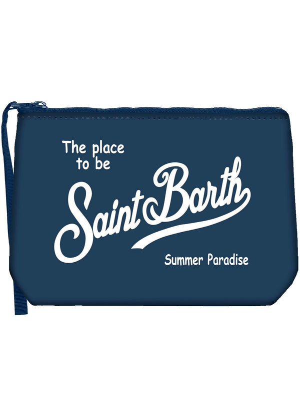 Pochette Uomo Mc2 Saint Barth - Pochette Aline in scuba blu - Blu