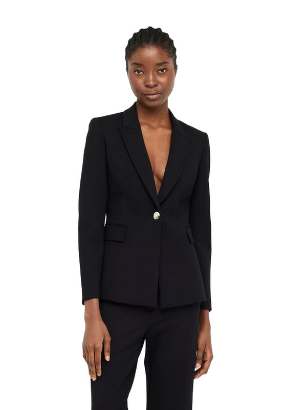 Giacche Donna Liu Jo - Blazer con spilla gioiello - Nero