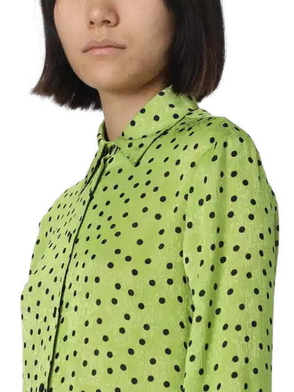 Camicie Donna Pinko - Camicia A Pois - Verde