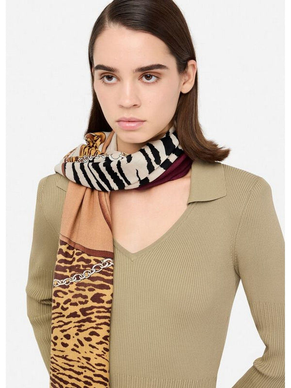 Foulard Donna Liu Jo - Foulard Ribbon - Beige
