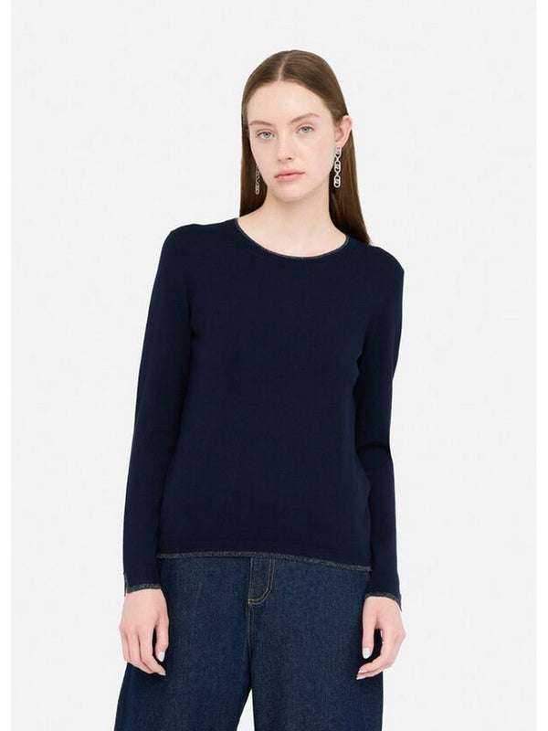 Maglie Donna Liu Jo - Pullover con dettagli in lurex® - Nero