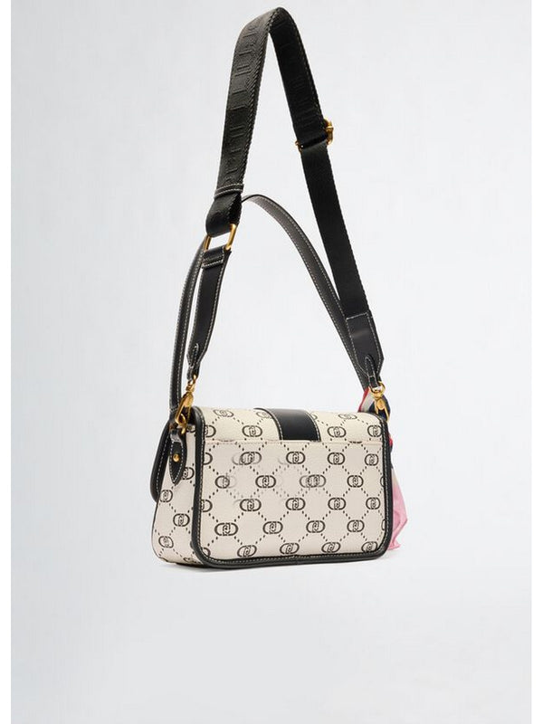 Borse a spalla Donna Liu Jo - Borsa con foulard - Panna