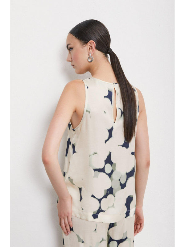 Canotte e top Donna ottod'Ame - Top in viscosa stampata - Multicolore
