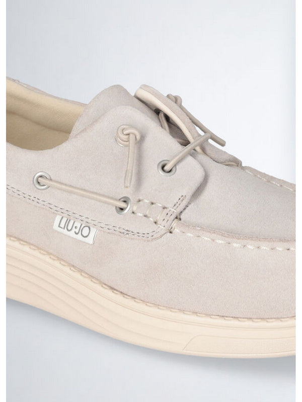 Mocassini Uomo LIU JO SHOES - Mocassini casual in suede - Beige