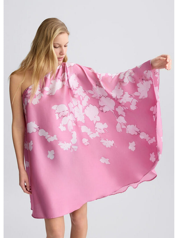 Vestiti da cocktail Donna Liu Jo - Abito in raso stampato - Rosa