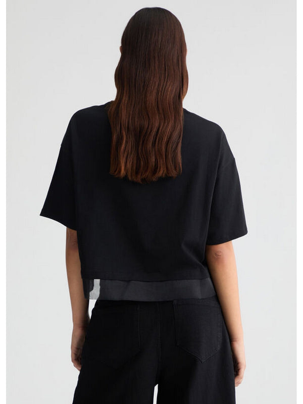 T-shirt Donna Liu Jo - T-shirt con logo - Nero