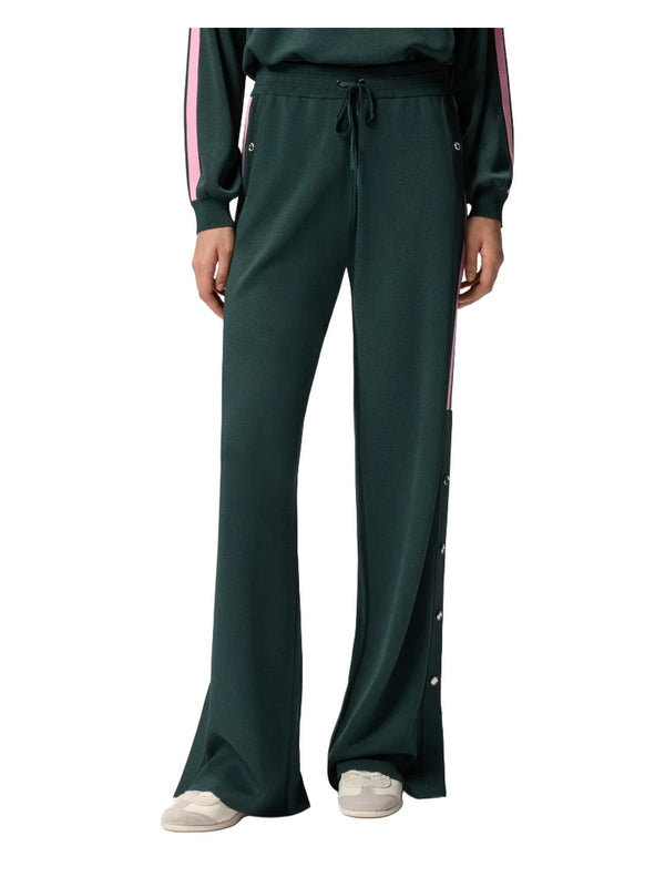 Pantaloni Donna Pinko - Pantaloni sportivi con logo Love Birds - Verde