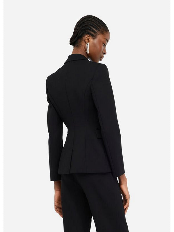 Giacche Donna Liu Jo - Blazer con spilla gioiello - Nero